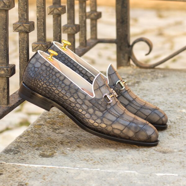 Exotic Alligator Belgian Loafer